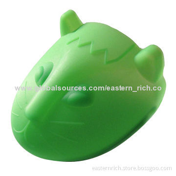 Silicone grabber, cat shape, measures 10x10.5x7.5cm